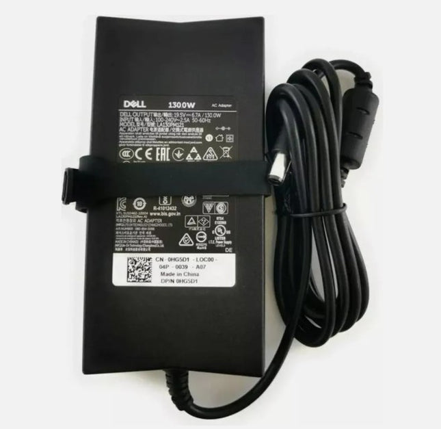 Dell 130W 19,5V AC/DC Adapter Netzteil Ladegerät
