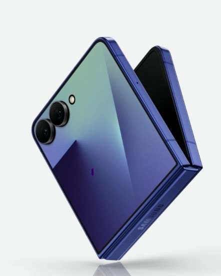 Samsung  Z Flip 7 #  weniger als 1 Monate Alt # 12 G # 256 # Blue Shadow